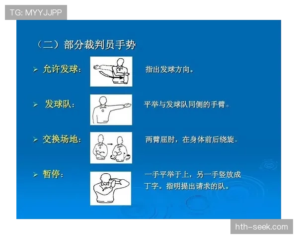 新手裁判必学:解析这10种裁判手势的实战应用 新手裁判必学:解析这10种裁判手势的实战应用